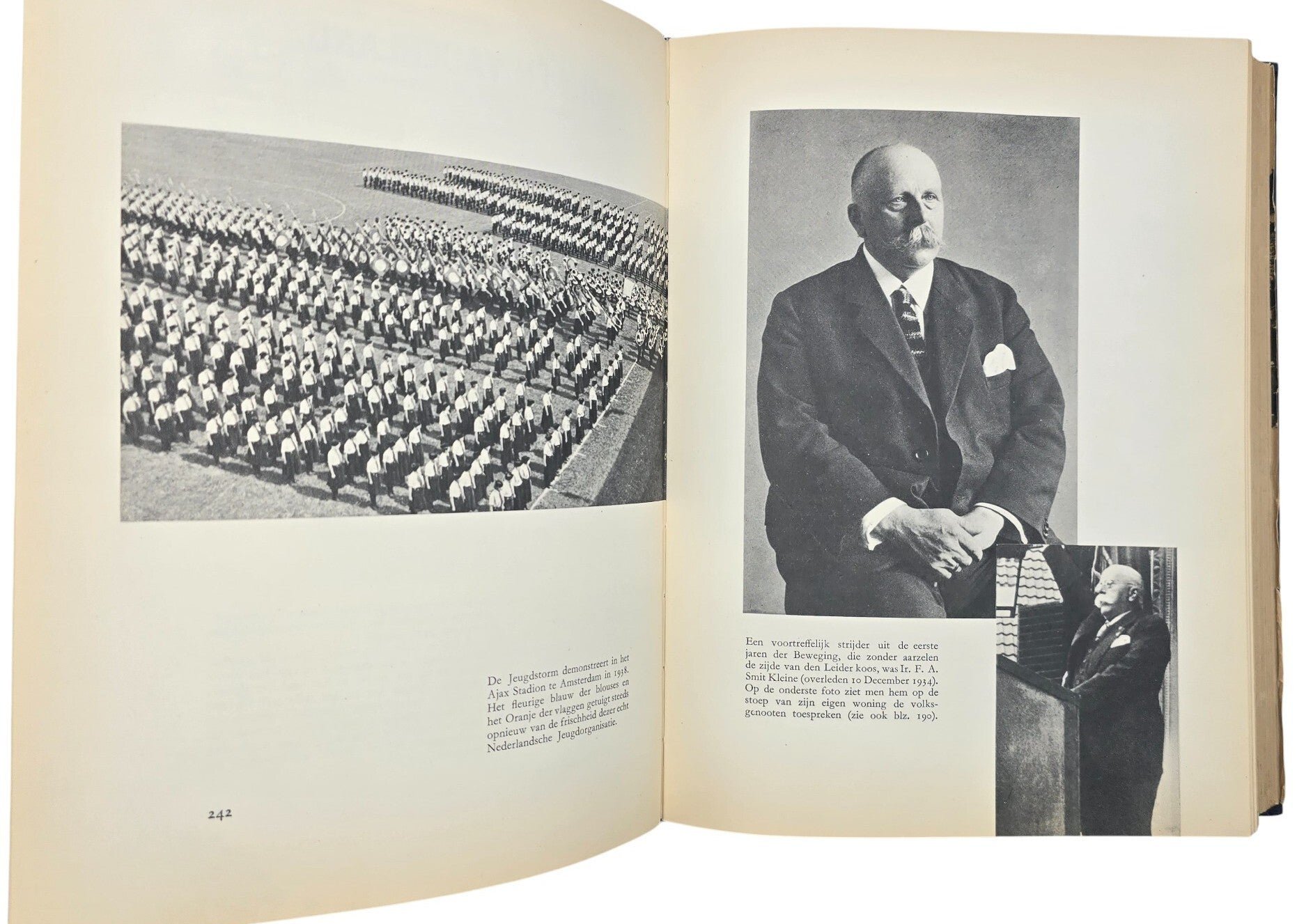 Original WW2 Dutch Collaboration Book - Voor Volk en Vaderland, Parool, resistance fighter signed — image 11