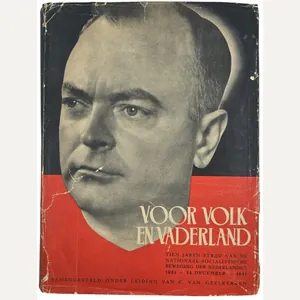 Original WW2 Dutch Collaboration Book - Voor Volk en Vaderland, …