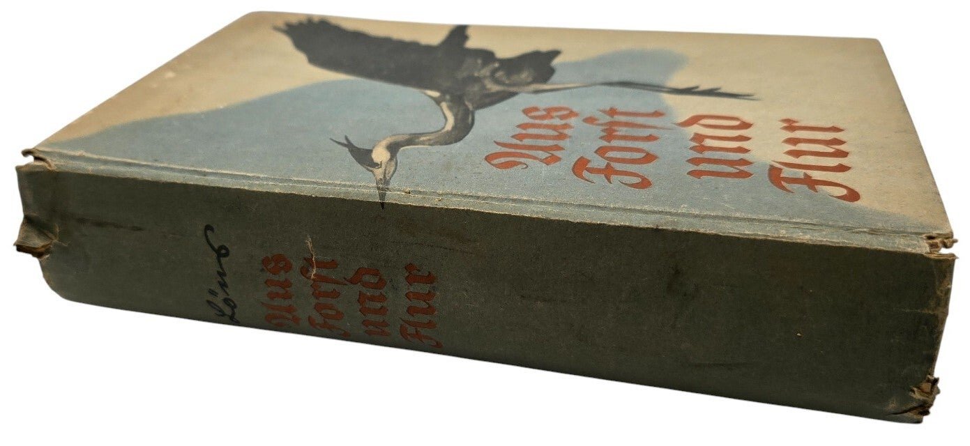 Original WW2 German Book - Aus Forst und Flur, Hermann Löns, Polizei Waffenschule III, Lager Wezep (1944) — image 8