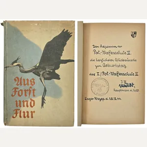 Original WW2 German Book - Aus Forst und Flur, Hermann …