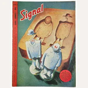 Original WW2 Dutch Magazine - Signal No. 5, Dutch language …