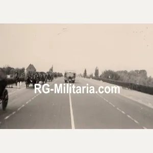 Original WW2 German Photo - German soldiers heading to Rotterdam, …