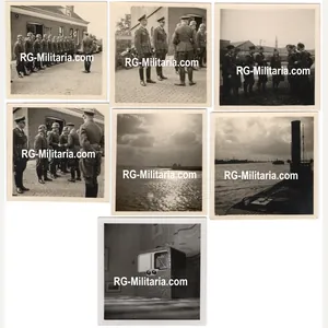 Original WW2 German Photo - Waalhaven Iron Cross ceremony after …