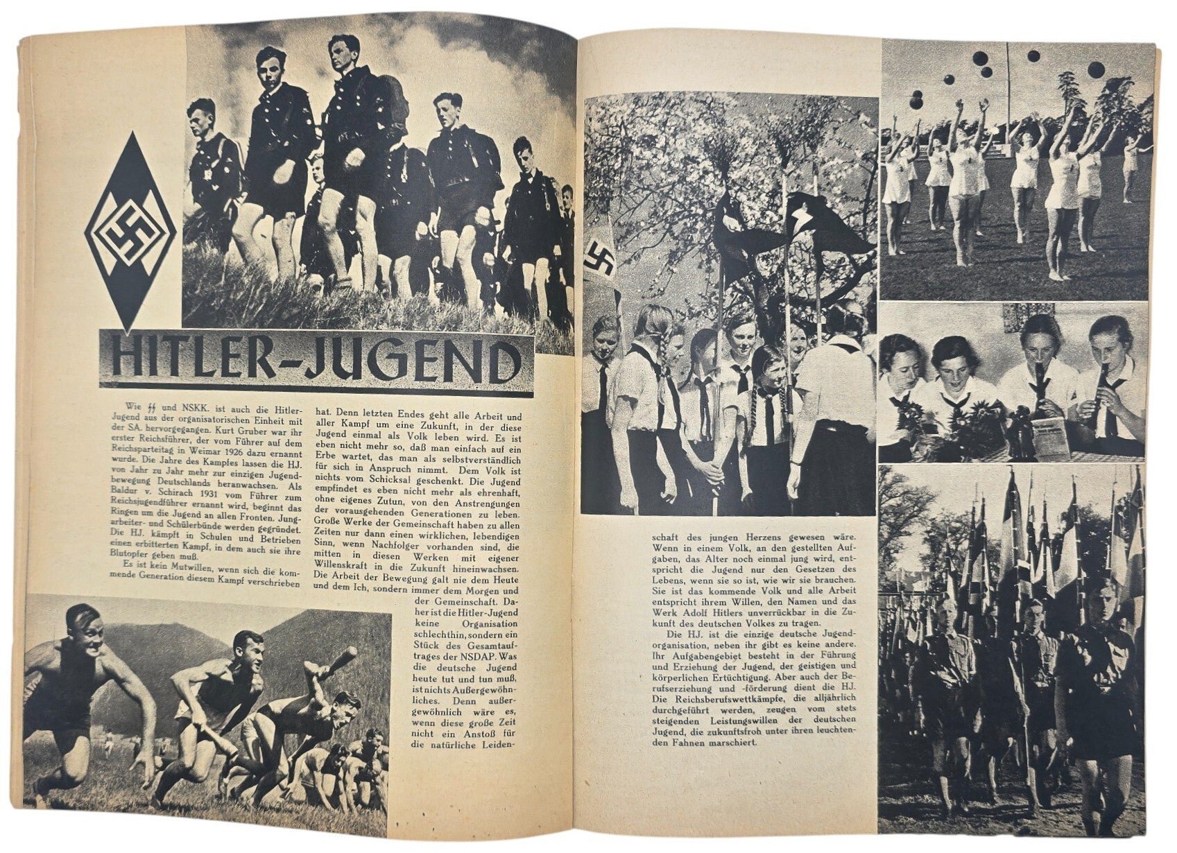 Original WW2 German NSDAP Brochure - Das Gesicht der Partei, Sonderdruck (1938) — image 8