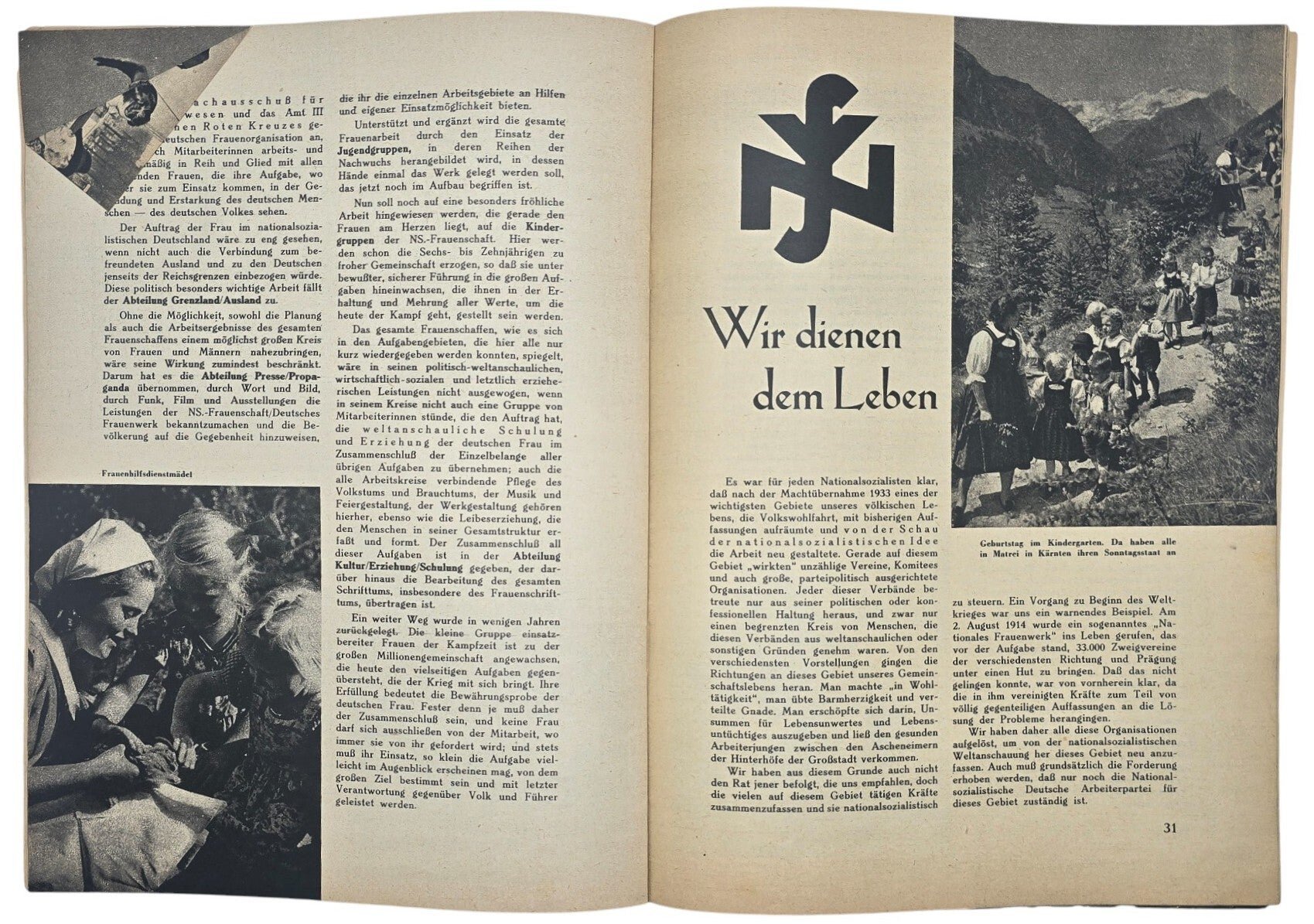 Original WW2 German NSDAP Brochure - Das Gesicht der Partei, Sonderdruck (1938) — image 9