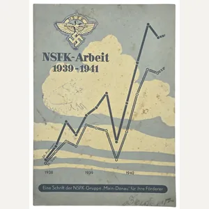 Original WW2 German NSFK Brochure - NSFK Arbeit 1939 1941, …