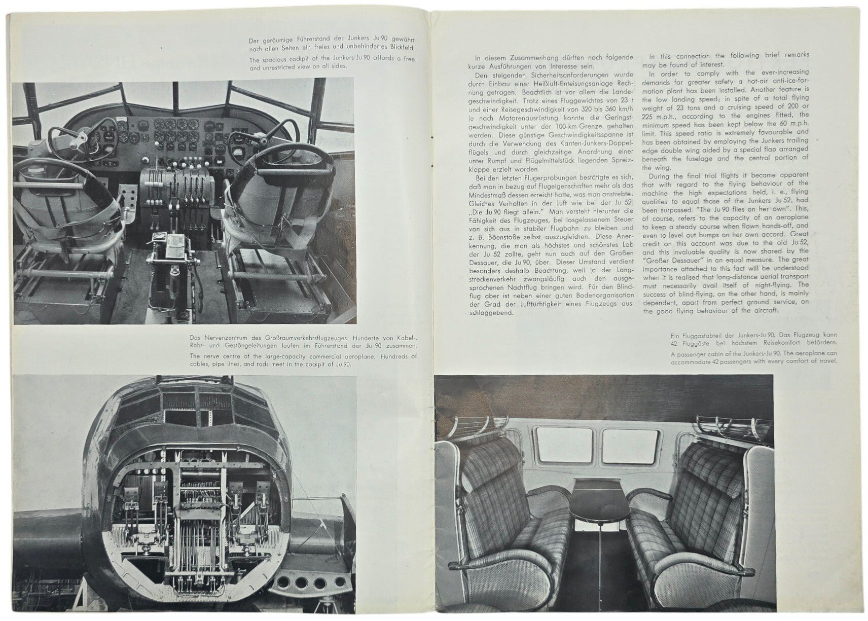 Original WW2 German Luftwaffe Magazine - Junkers Nachrichten 9th Year No. 5, Mai (1938) — image 3