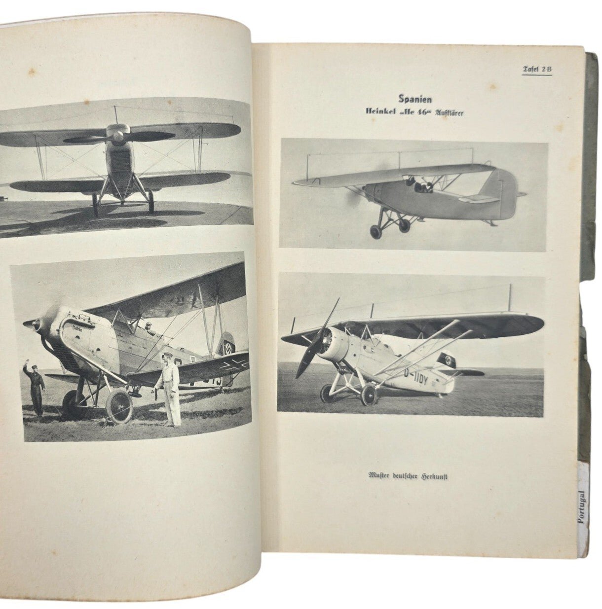 Original WW2 German Luftwaffe Brochure - Flugzeugerkennungstafeln Spanien Portugal L. Dv. 903 (1940) — image 5
