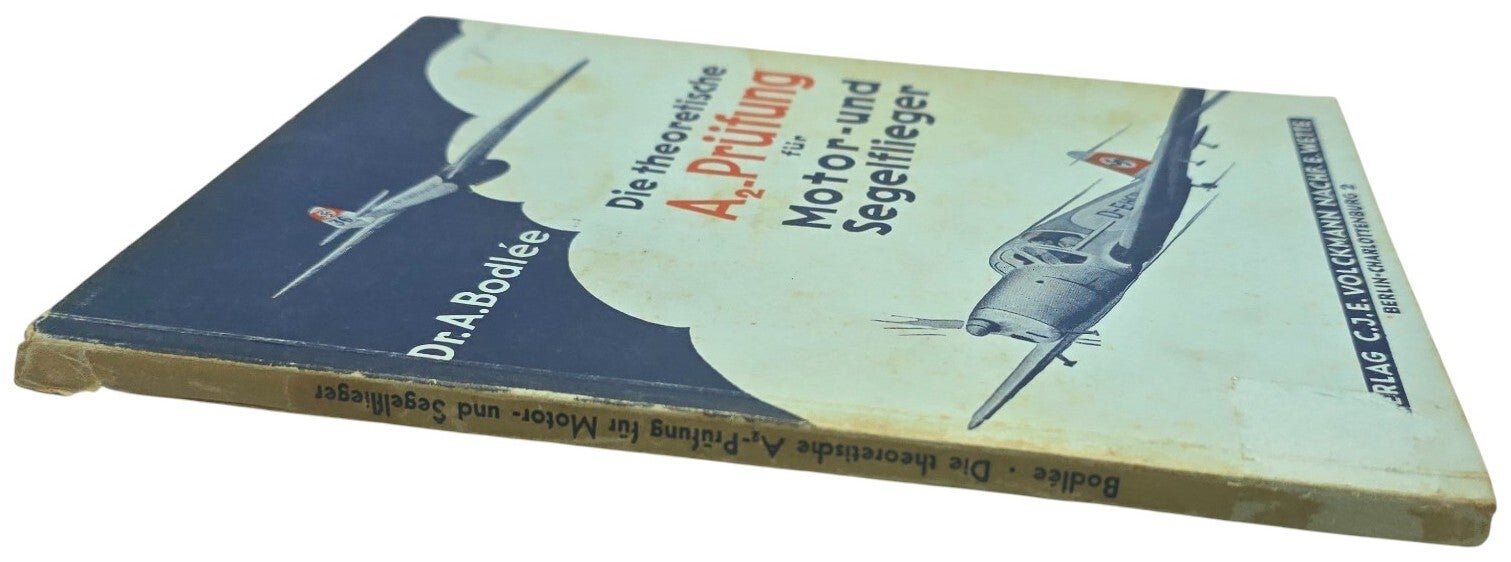 Original WW2 German Luftwaffe Brochure - Die theoretische A2-Prüfung für Motor- und Segelflieger, Dr. A. Bodlee (1941) — image 10