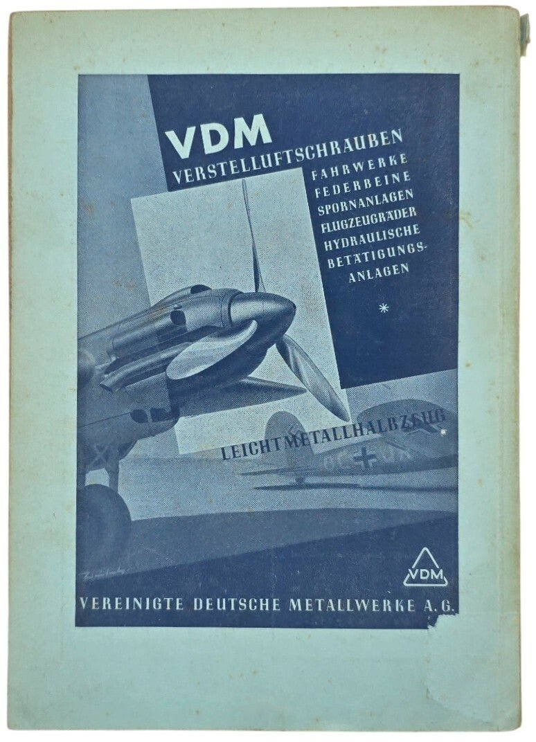 Original WW2 German Luftwaffe Brochure - Die theoretische A2-Prüfung für Motor- und Segelflieger, Dr. A. Bodlee (1941) — image 9