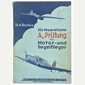 Original WW2 German Luftwaffe Brochure - Die theoretische A2-Prüfung für …