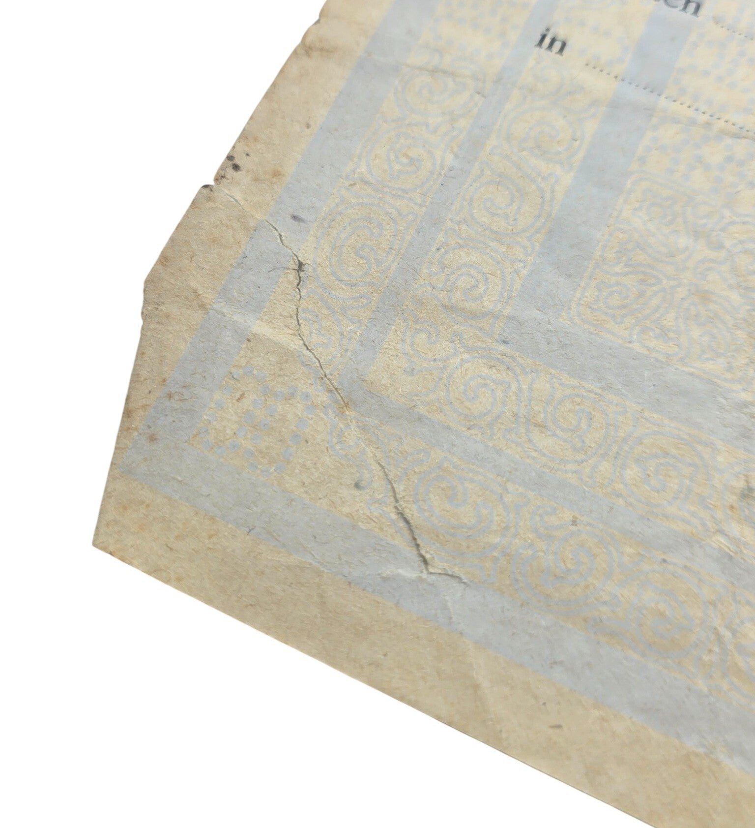 Original WW2 Dutch Document - Ersatz Ausweis Genemuiden, Hasselt, Zwartsluis, Zwolle (1944) — image 3