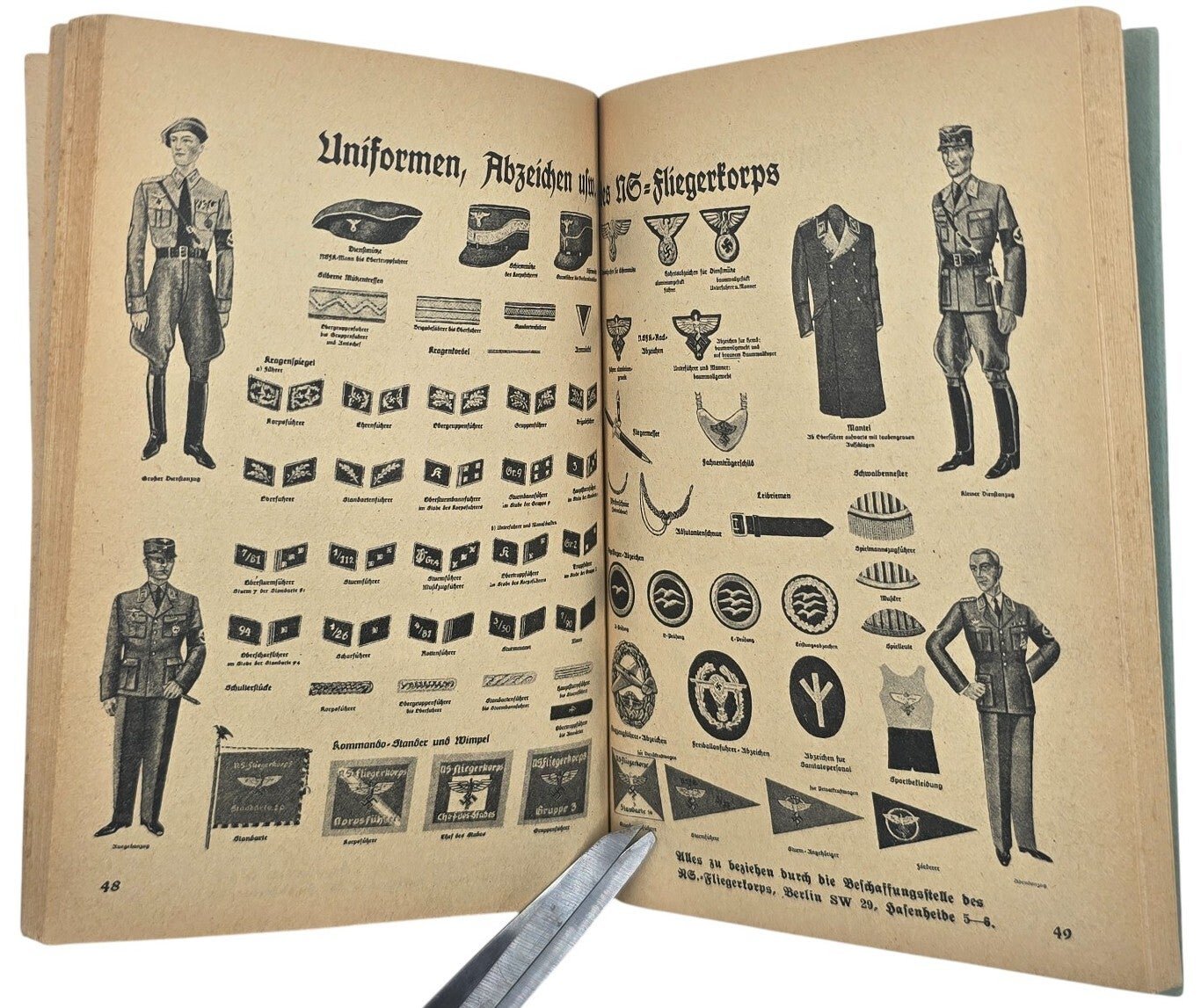 Original WW2 German NSFK Document - Dienst Taschenbuch des NS Fliegerkorps (1941 1942) — image 5