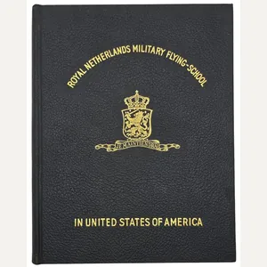 Original WW2 Dutch Book - Royal Netherlands Military Flying School …