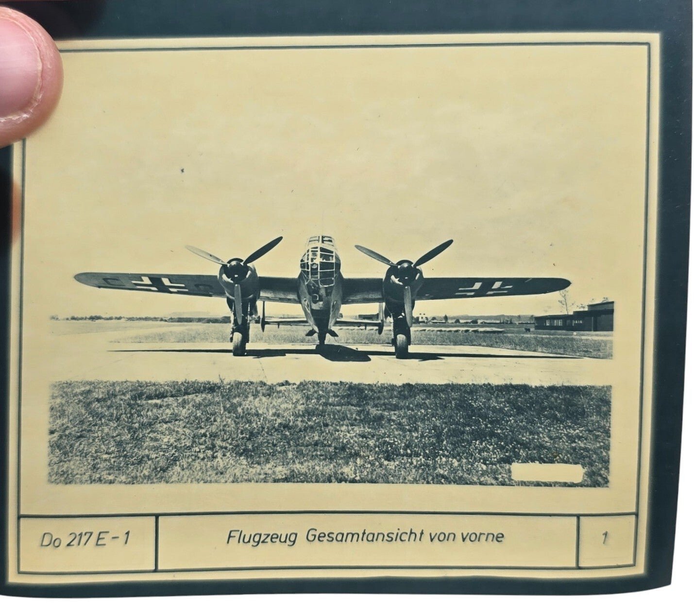 Original WW2 German Luftwaffe Document - Lehrbildreihe Nr. 29, Do. 217 E-1 airplane — image 4