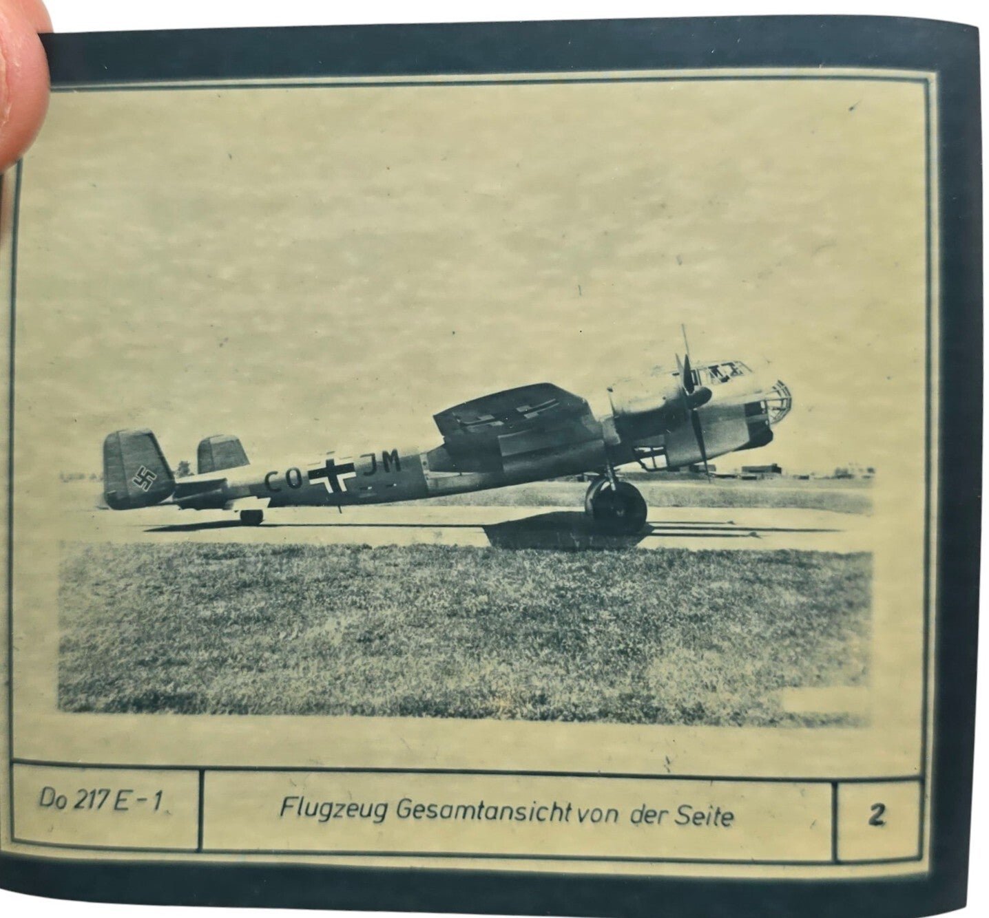 Original WW2 German Luftwaffe Document - Lehrbildreihe Nr. 29, Do. 217 E-1 airplane — image 5