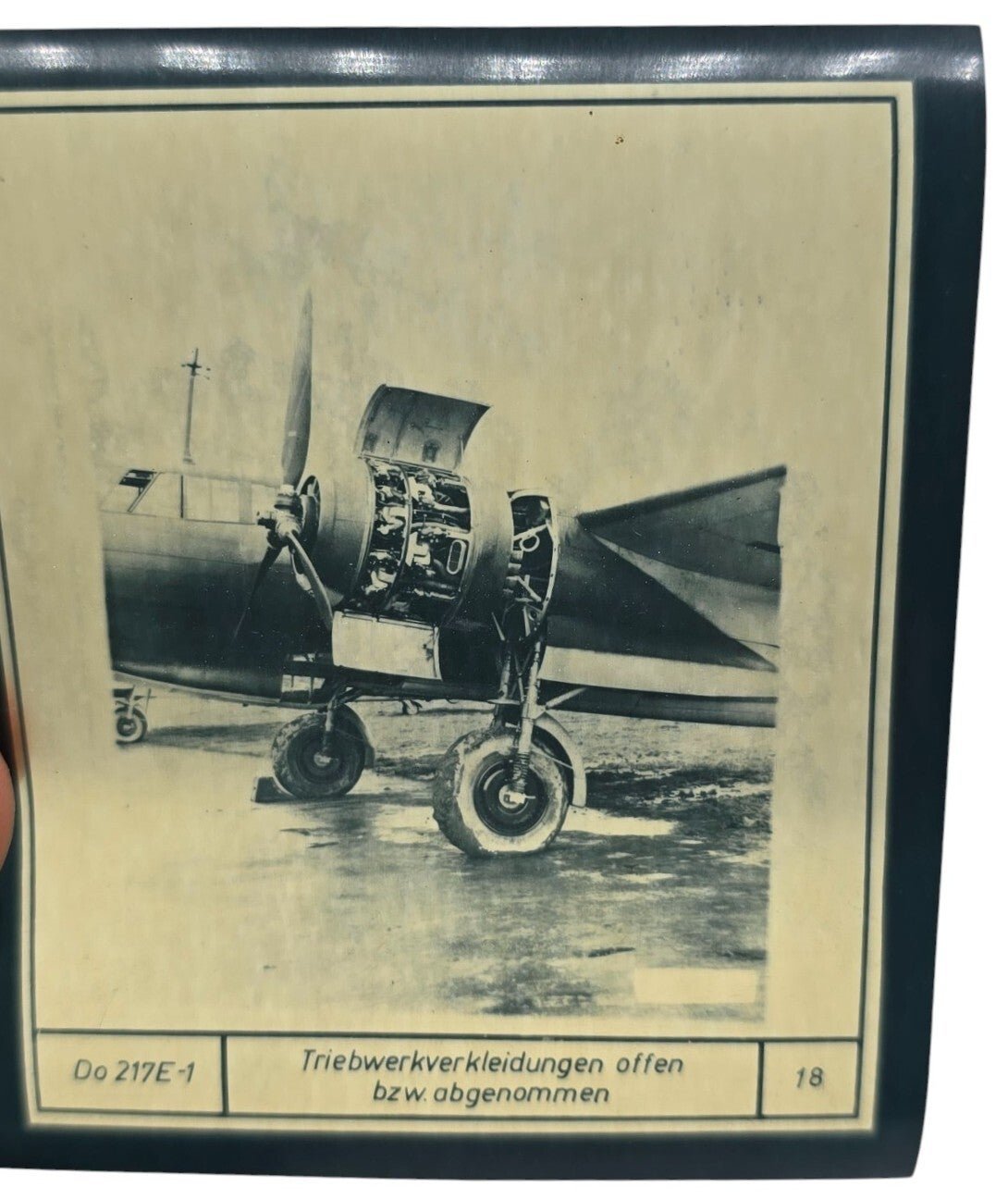Original WW2 German Luftwaffe Document - Lehrbildreihe Nr. 29, Do. 217 E-1 airplane — image 6