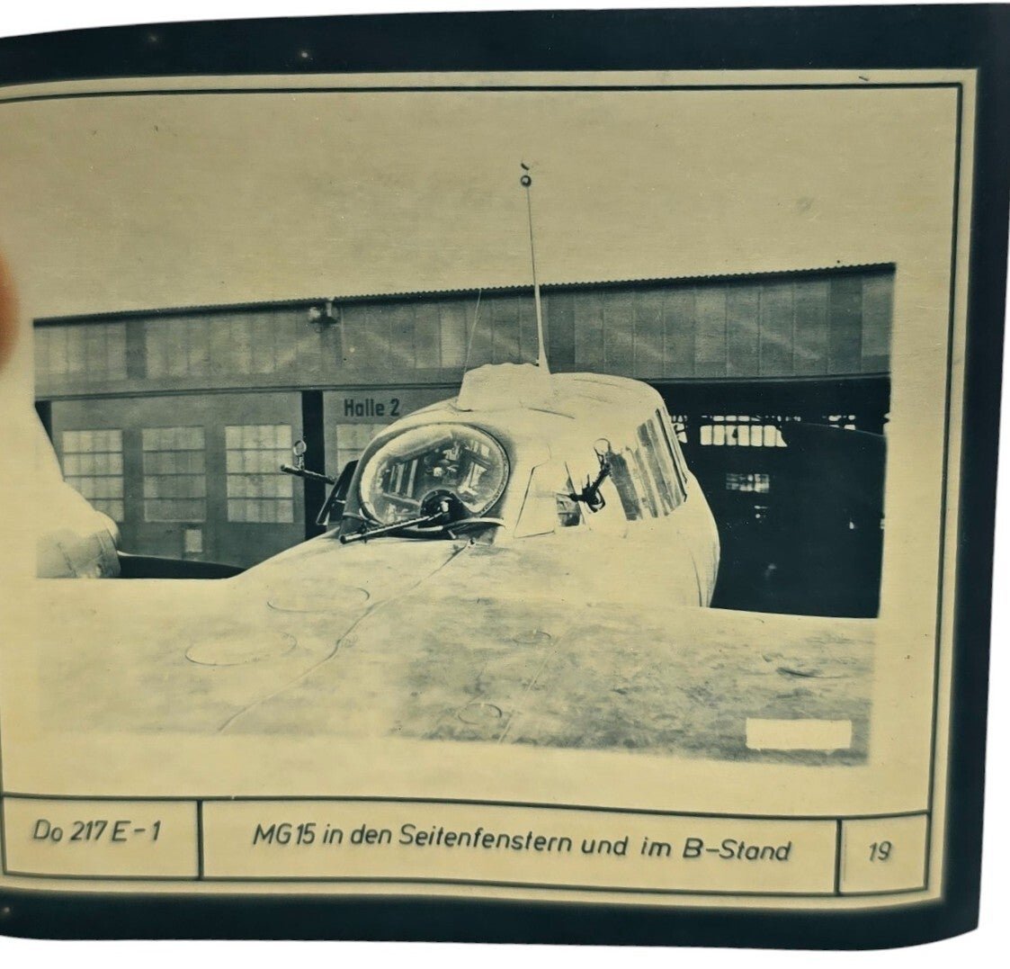 Original WW2 German Luftwaffe Document - Lehrbildreihe Nr. 29, Do. 217 E-1 airplane — image 7