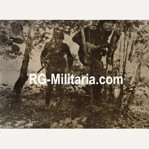 Original WW2 German Waffen SS Press Photo - SS troops …