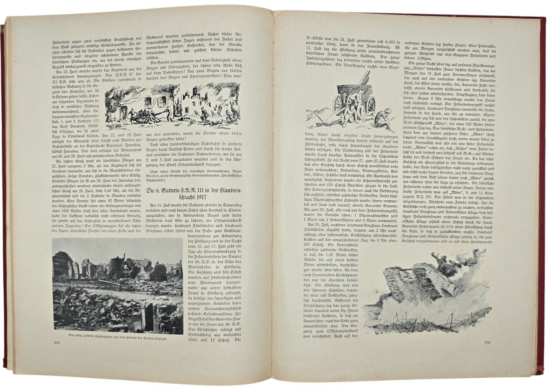 Original WW2 German Book - Die Hessen im Weltkrieg, F. W. Deiss (1931) — image 12