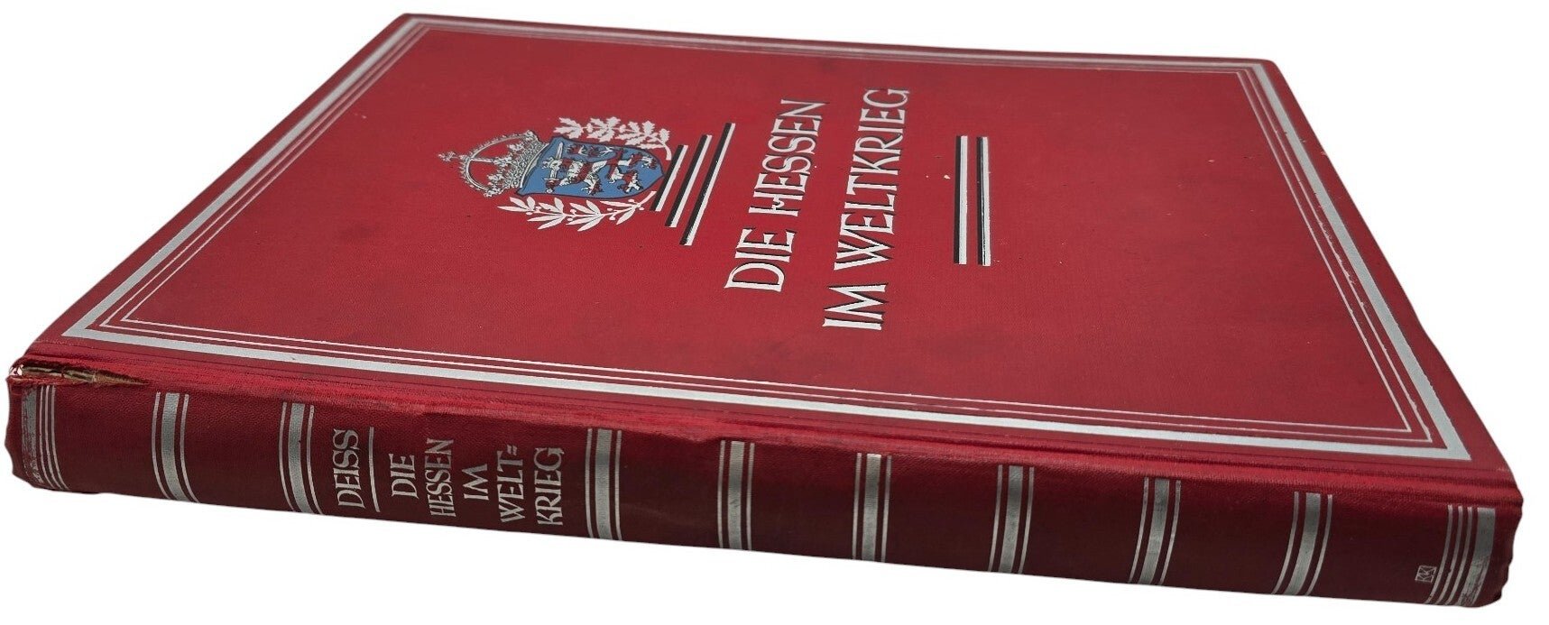 Original WW2 German Book - Die Hessen im Weltkrieg, F. W. Deiss (1931) — image 15