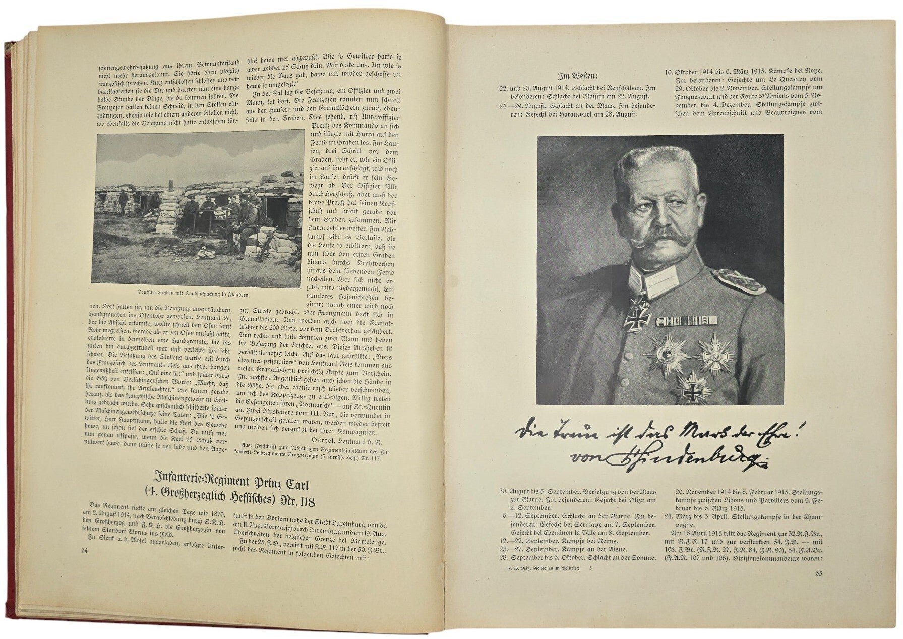 Original WW2 German Book - Die Hessen im Weltkrieg, F. W. Deiss (1931) — image 8