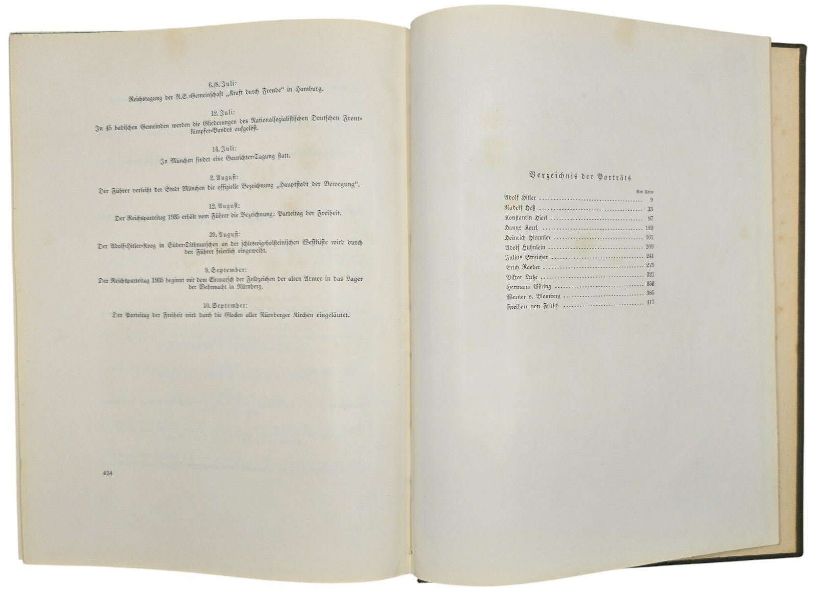 Original WW2 German NSDAP Book - Reichstagung in Nürnberg, Der Parteitag der Freiheit, Hanns Kerrl (1935) — image 14