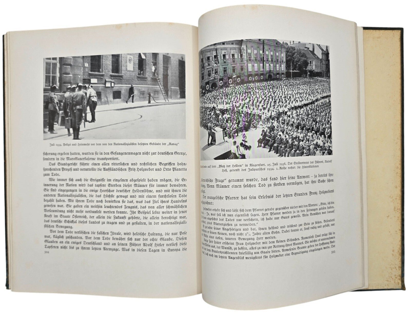 Original WW2 German NSDAP Book - Das Ende Österreichs, Aus der tut Monarchie ins Dritte Reich, Max Dachauer (1939) — image 10