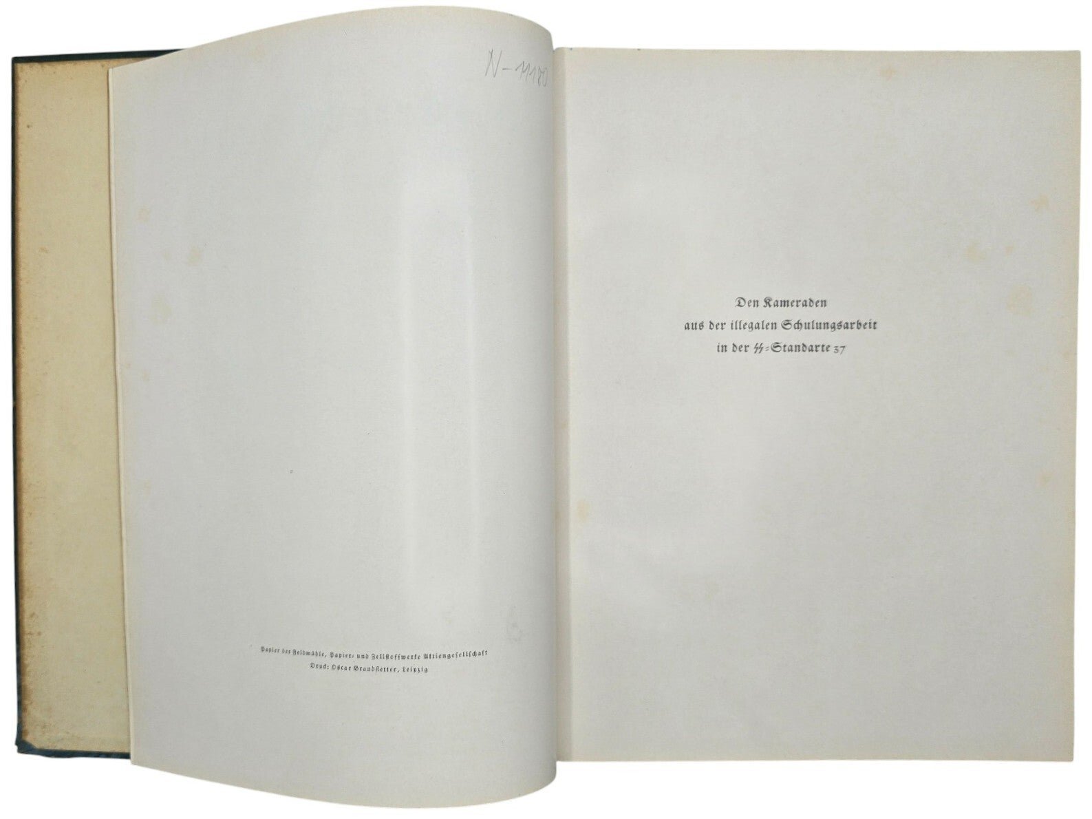 Original WW2 German NSDAP Book - Das Ende Österreichs, Aus der tut Monarchie ins Dritte Reich, Max Dachauer (1939) — image 3