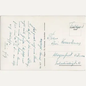 Original Dutch WW2 Postcard - German Feldpost Maastricht (1940)