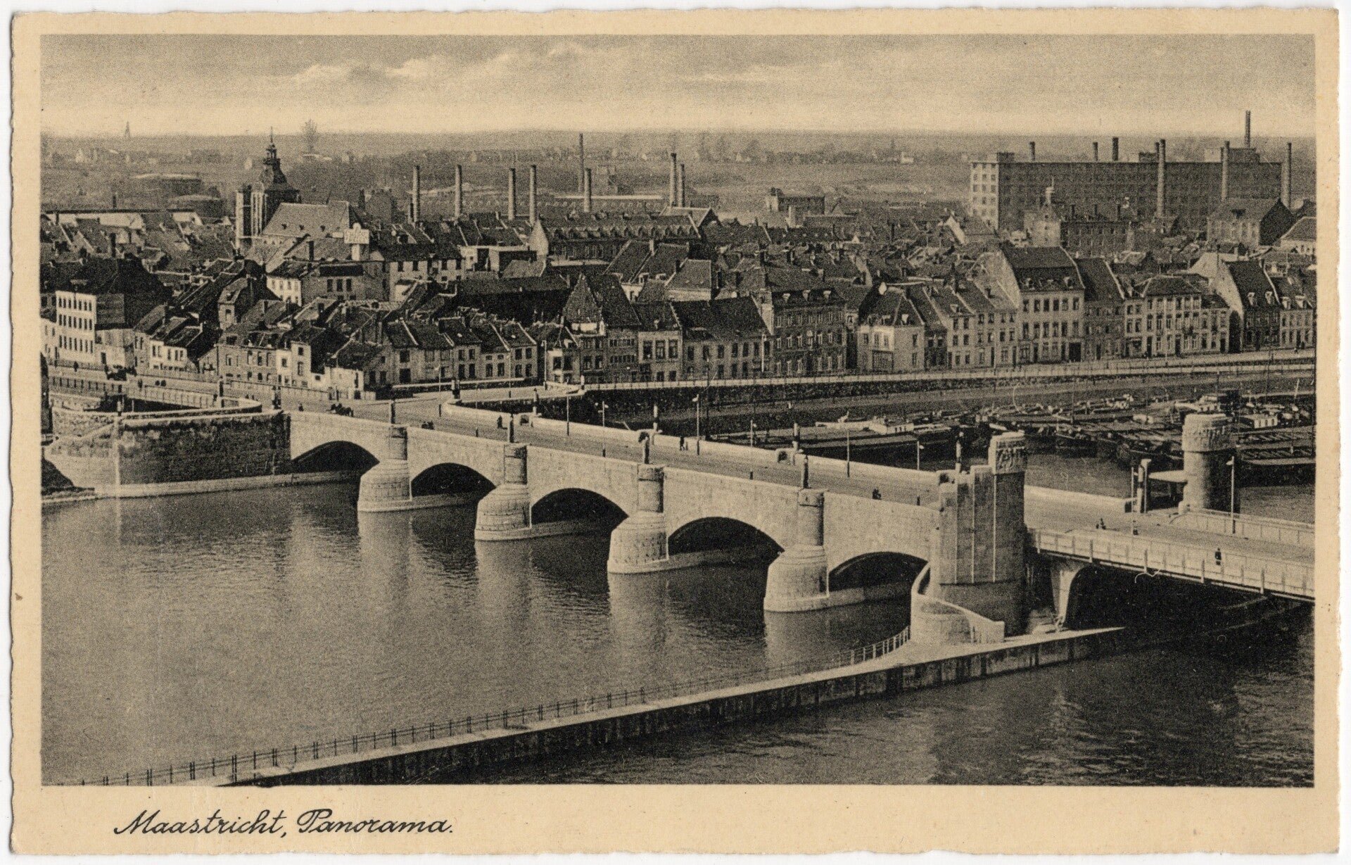Original Dutch WW2 Postcard - Feldpost German RAD K1/251 Maastricht (1940) — image 2