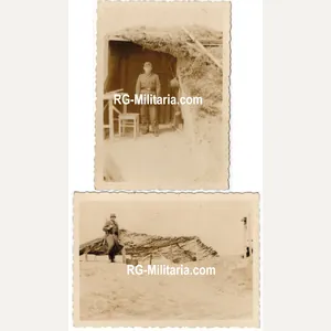 Original WW2 German Photo - German soldier at a bunker …