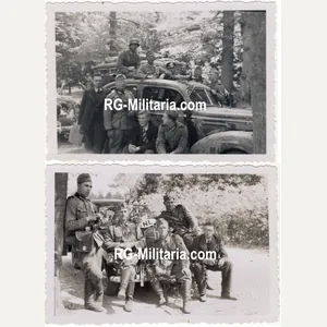 Original WW2 German Photo - Captured Dutch Dodge car by …
