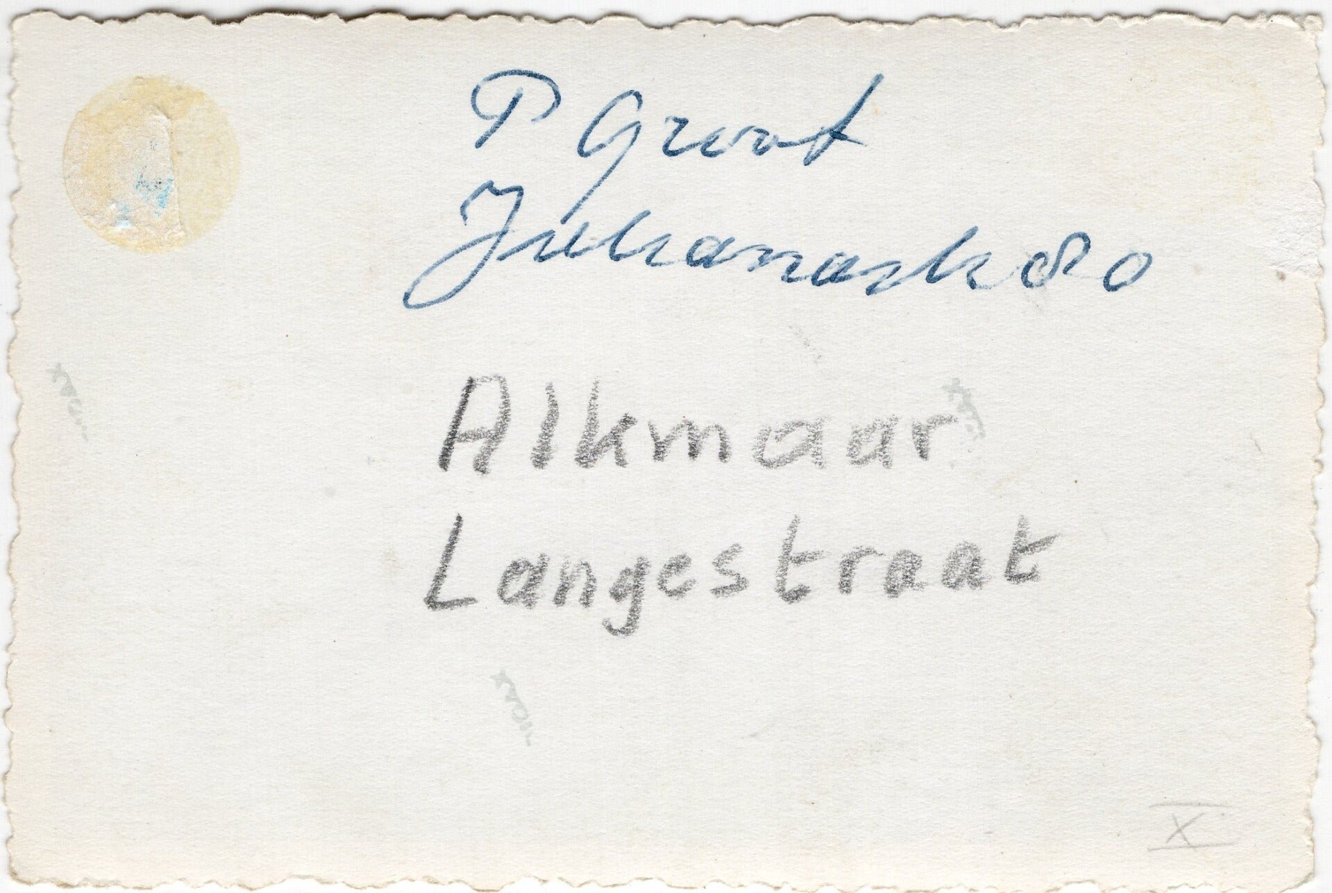 Original WW2 Dutch Photo - Liberation of Alkmaar with US B-17 bombers carrying out the food droppings, Holland (1945) — image 2