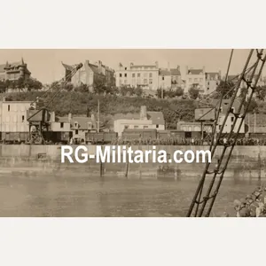 Original WW2 German Photo - German troops capture the British …