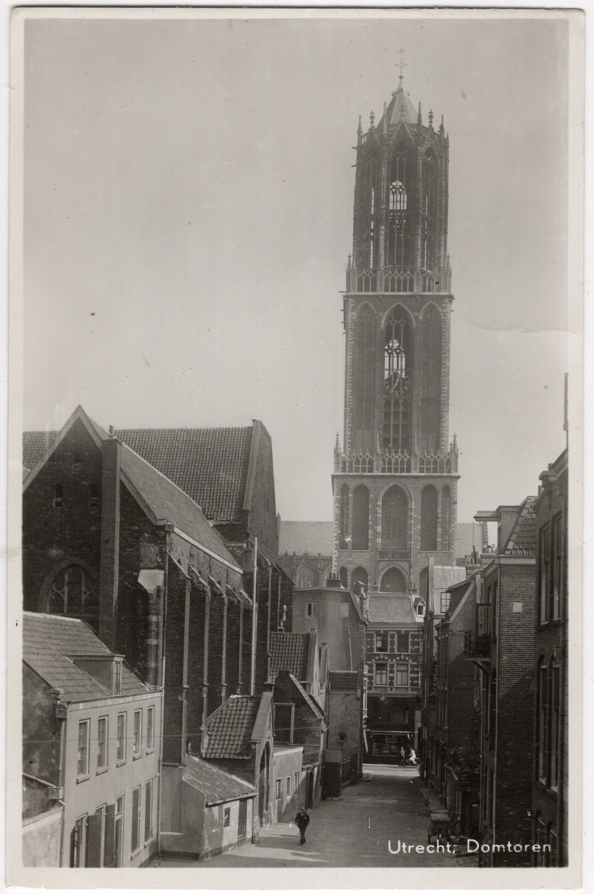 Original WW2 Dutch Postcard - Reichskommissariat Den Haag, Utrecht (1942) — image 2