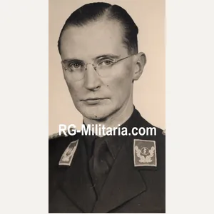 Original WW2 Dutch Collaboration NSB Press Photo - Portrait Arie …