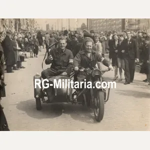 Original WW2 Dutch Liberation Press Photo - NBS Binnenlandse Strijdkrachten …