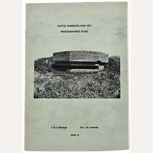 Original Dutch Brochure – Duitse bunkers aan het Wassenaarese Slag, …