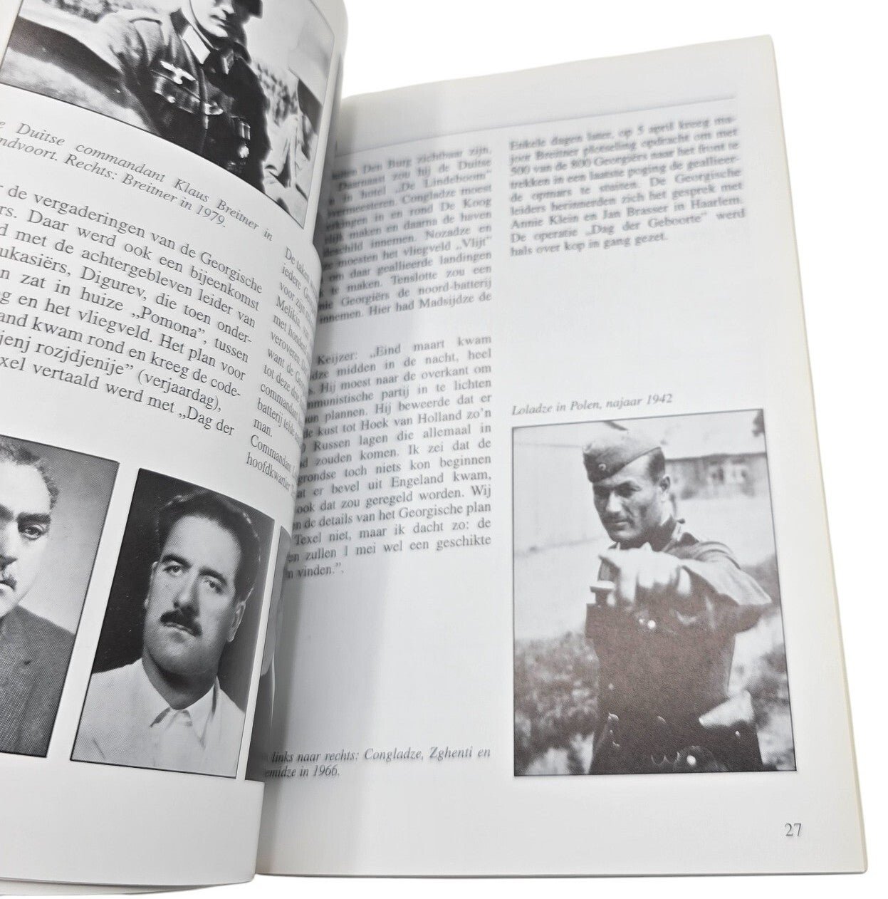 Original Dutch Brochure – Sondermeldung Texel: Opstand der Georgiërs, Dick van Reeuwijk (1995) — image 3