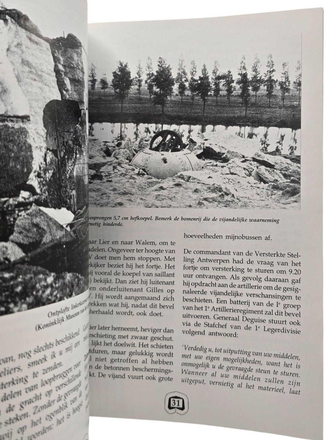 Original Dutch Brochure – Het spoorwegfortje van Duffel, Roland Versele (1990) — image 2