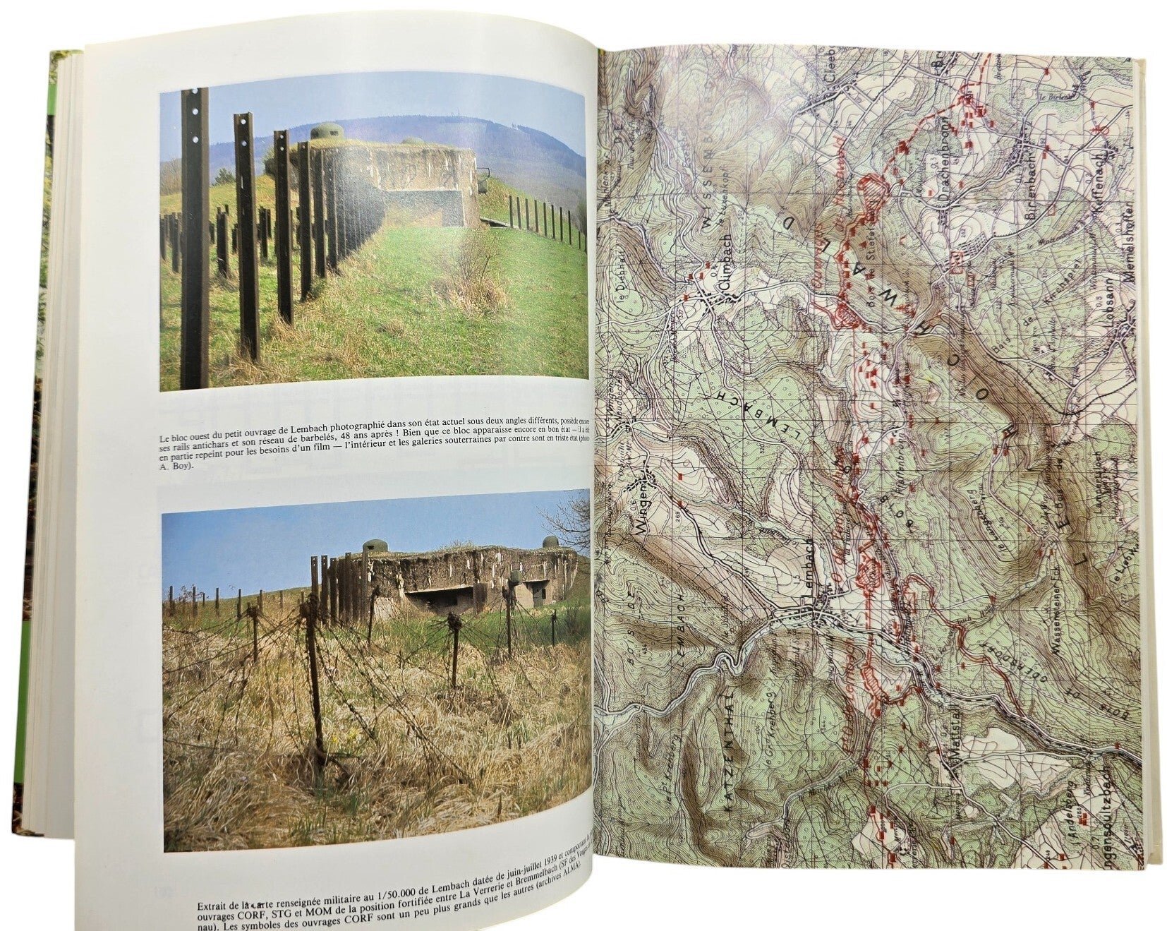 Original French Book – La Ligne Maginot en Alsace: 200 kilomètres de béton et d'acier, Jean Bernard Wahl (1987) — image 3