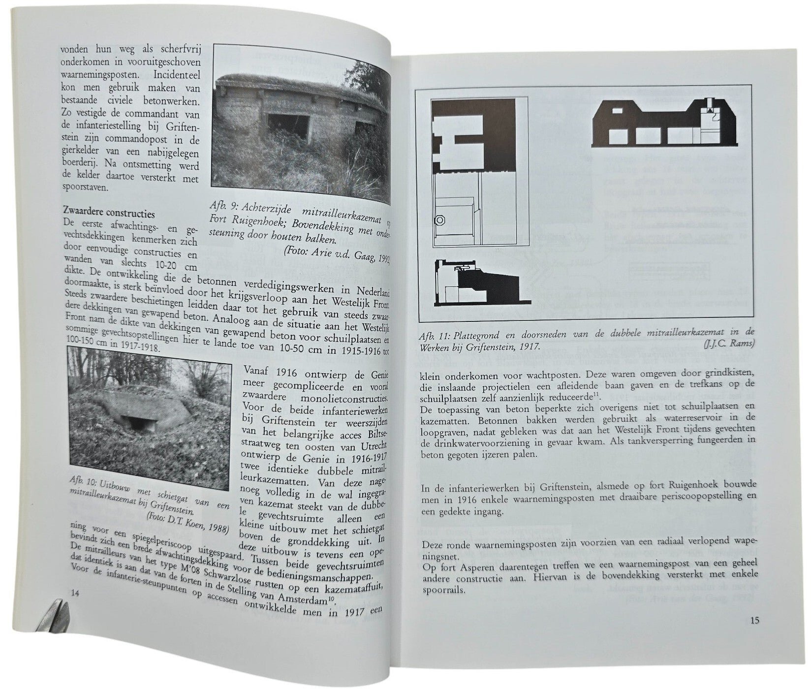 Original Dutch Brochure – Een onuitdoofbaar vuur: Betonnen verdedigingswerken in de Nieuwe Hollandse Waterlinie, D.T. Koen (1995) — image 3