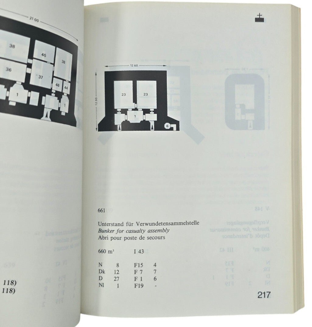 Original Multilingual Book – Typologie du Mur de l'Atlantique / Atlantic Wall Typology / Atlantikwall-Typenheft / Atlantikwall-Bunkertypen Rudi Rolf (1988) — image 3