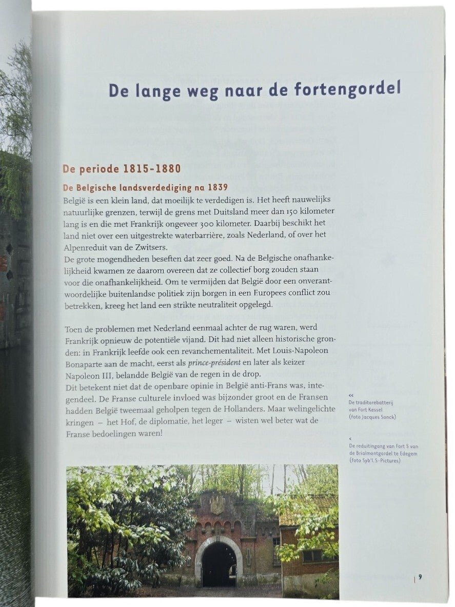 Original Dutch Brochure – Een Gordel van Beton: De Antwerpse Pantserforten, Robert Gils (2006) — image 2
