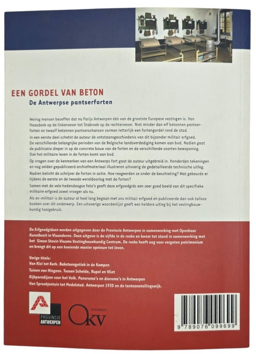 Original Dutch Brochure – Een Gordel van Beton: De Antwerpse Pantserforten, Robert Gils (2006) — image 4