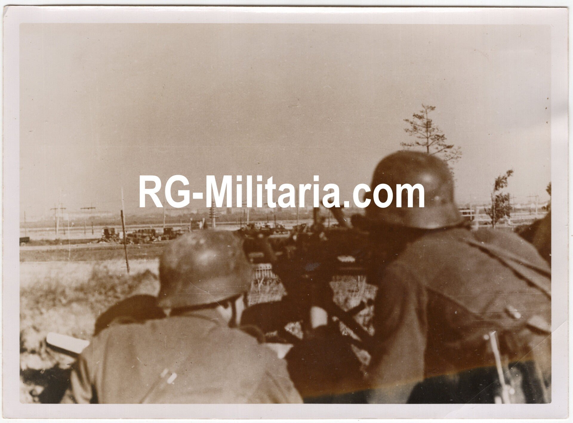 Original WW2 German Waffen SS Press Photo - Fight for Leningrad, Eastern Front (1941) — image 3