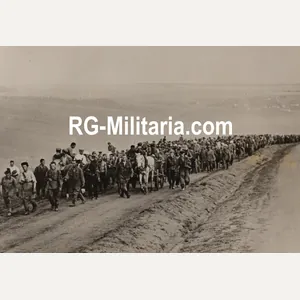 Original WW2 German Waffen SS Press Photo - Captured Russian …
