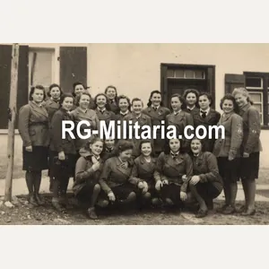 Original WW2 German Photo - Group photo HJ Hitler Jugend …