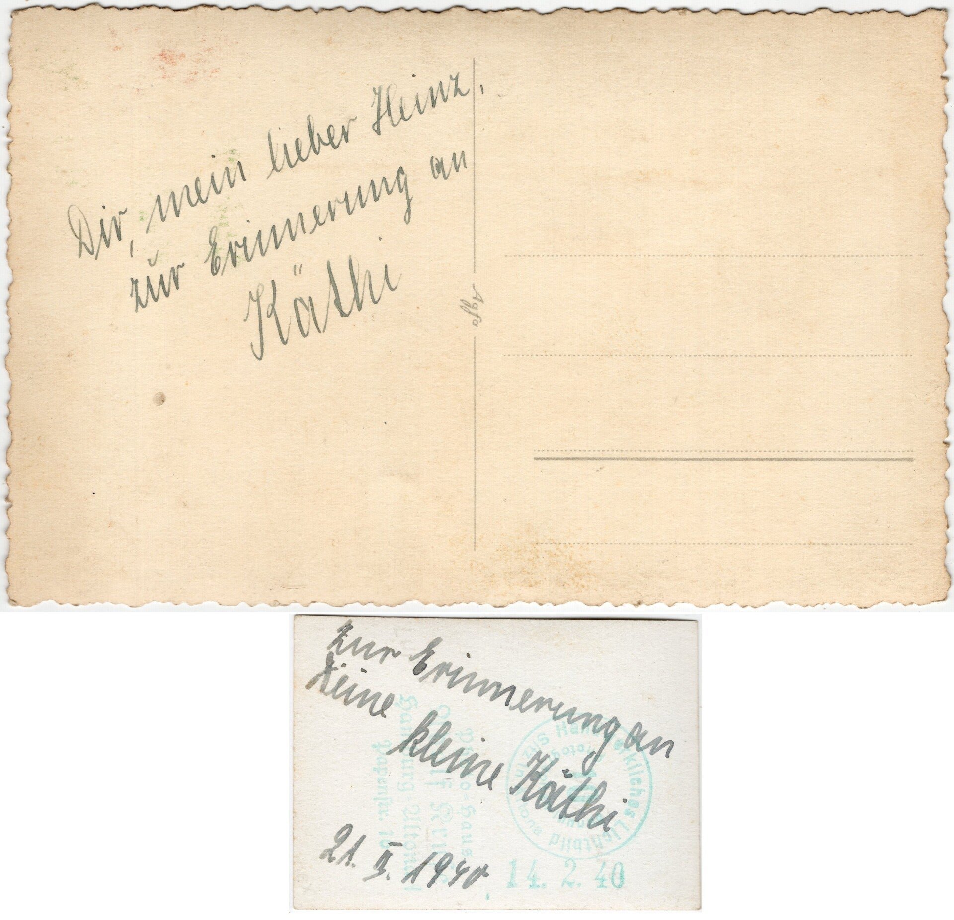 Original WW2 German Photo - Portrait HJ Hitler Jugend girls Nord Hamburg (1940) — image 2